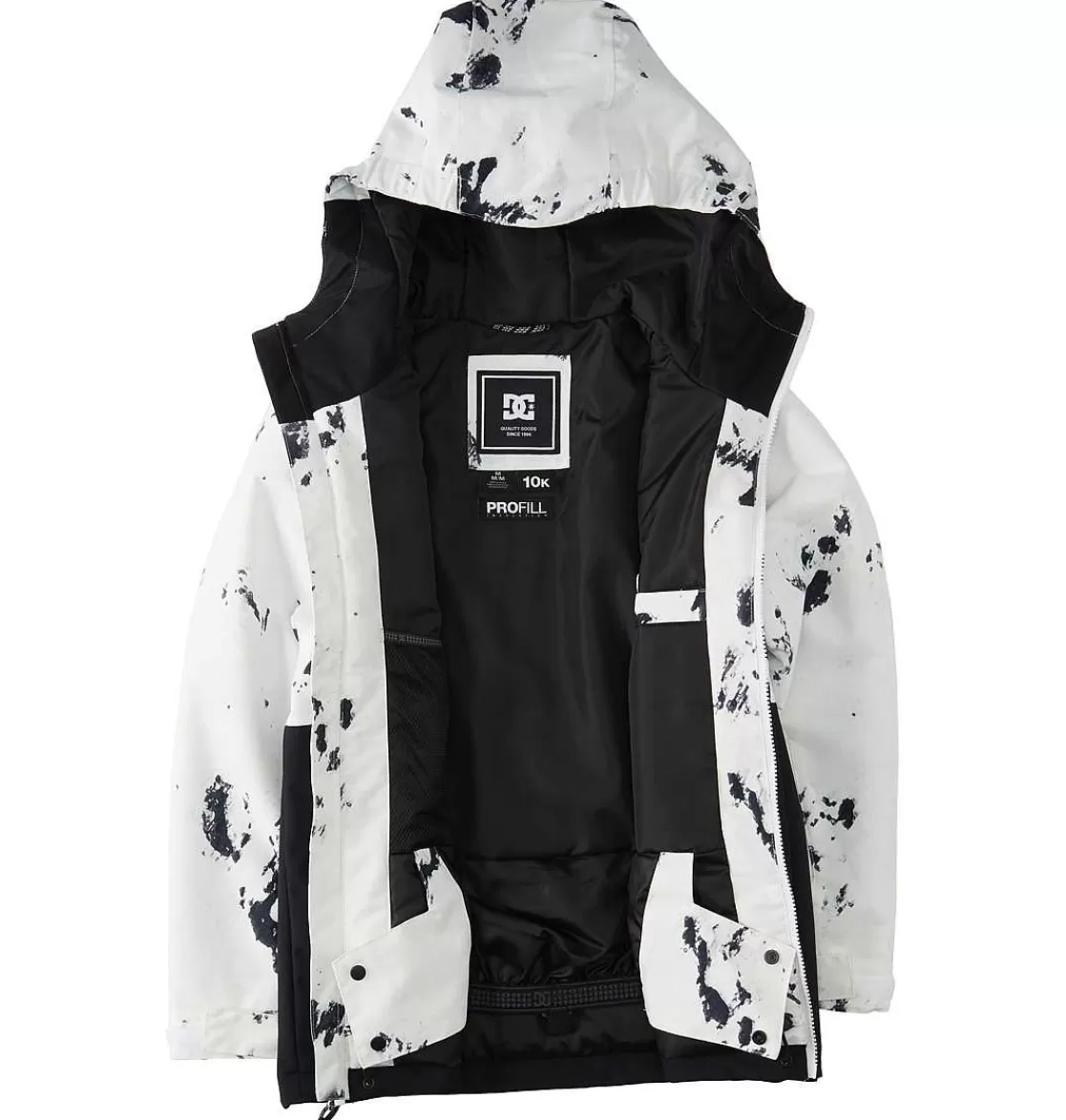 DC Shoes Boy'S Basis Print Technical Snow Jacket Snow Camo-Kids Snow