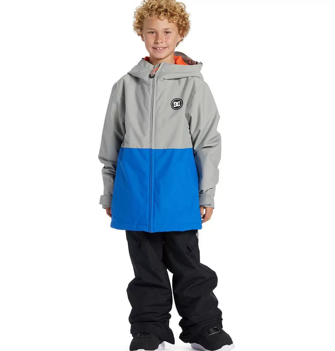 DC Shoes Boy'S Basis Technical Snow Jacket Wild Dove-Kids Snow