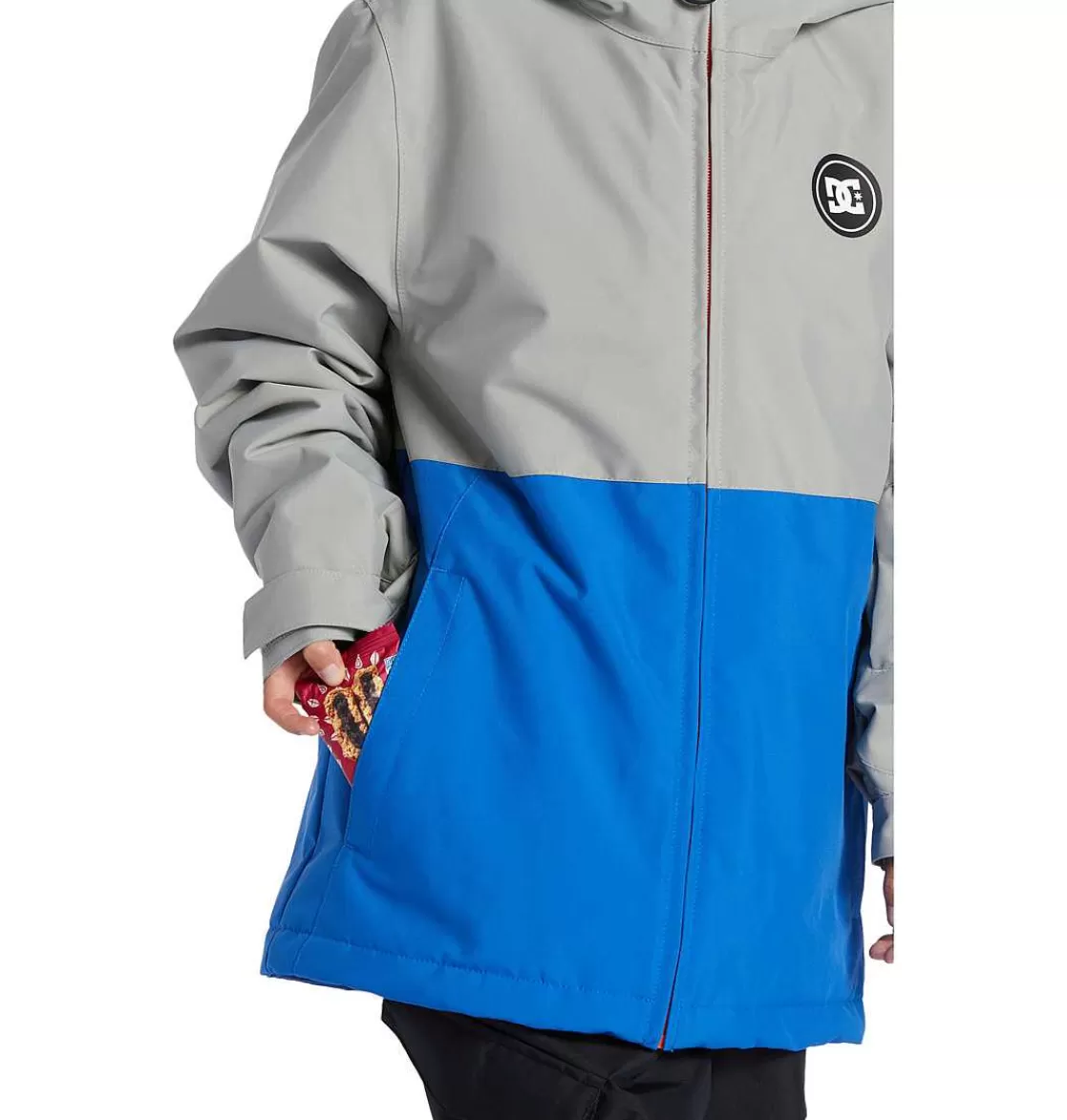 DC Shoes Boy'S Basis Technical Snow Jacket Wild Dove-Kids Snow