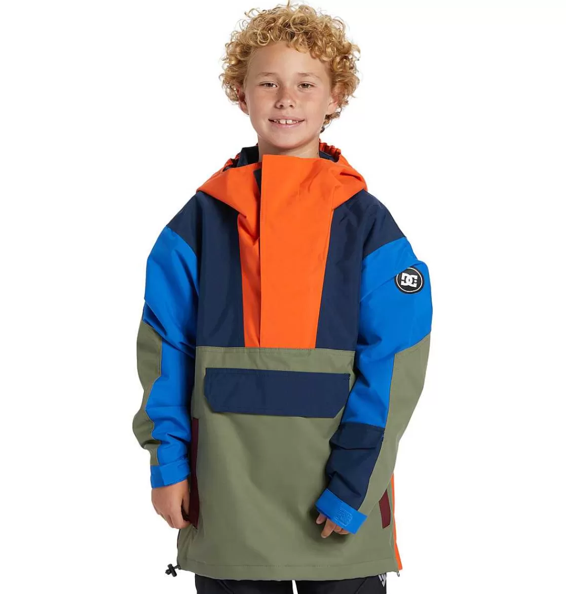 DC Shoes Boy'S Dc-43 Technical Anorak Snow Jacket Repurpose-Kids Snow