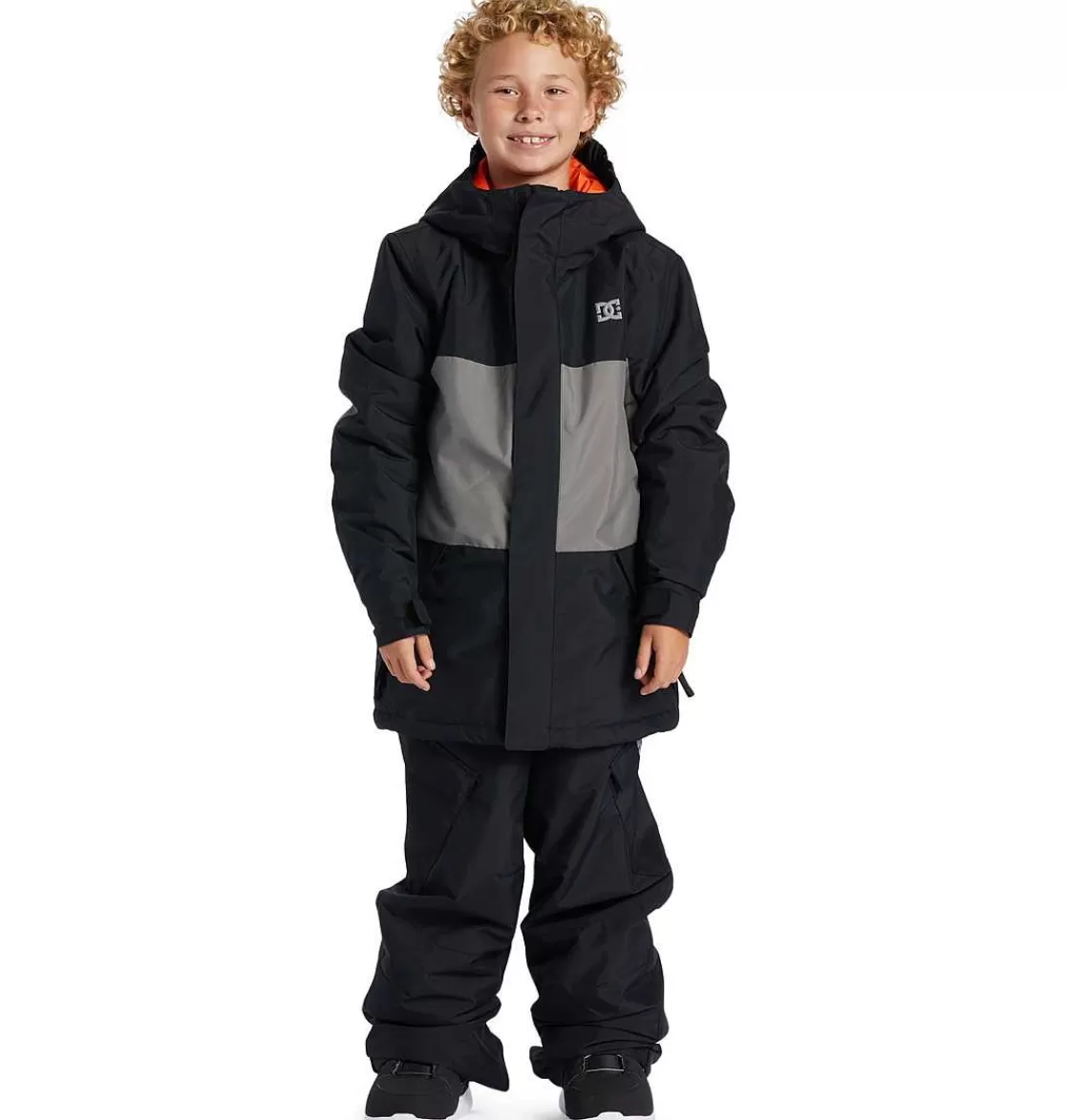 DC Shoes Boy'S Defy Technical Snow Jacket Dress Blues-Kids Snow