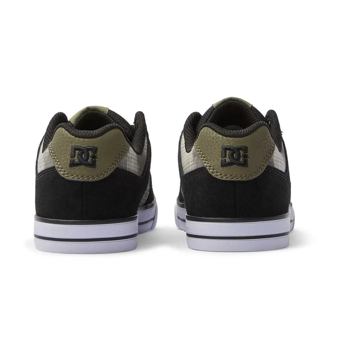 DC Shoes Girls Kids' Pure Shoes Black/Pink-Kids Sneakers