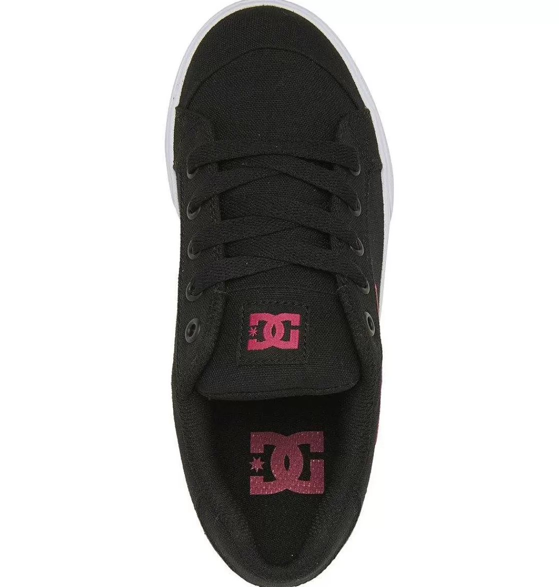 DC Shoes Kid'S Chelsea Shoes Black/Pink Stencil-Kids Sneakers