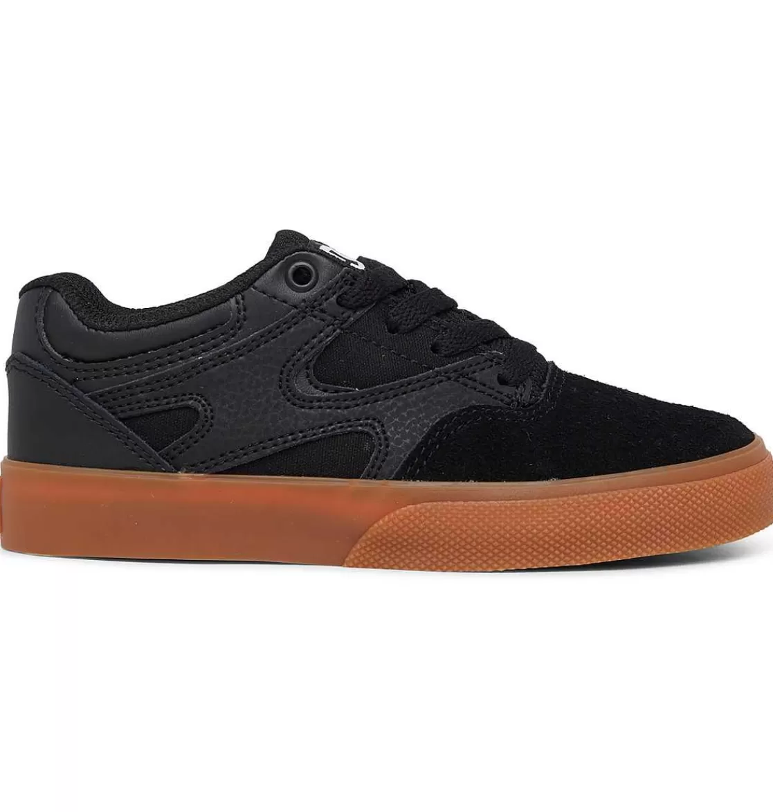 DC Shoes Kid'S Kalis Vulc Shoes Black/Gum-Kids Sneakers