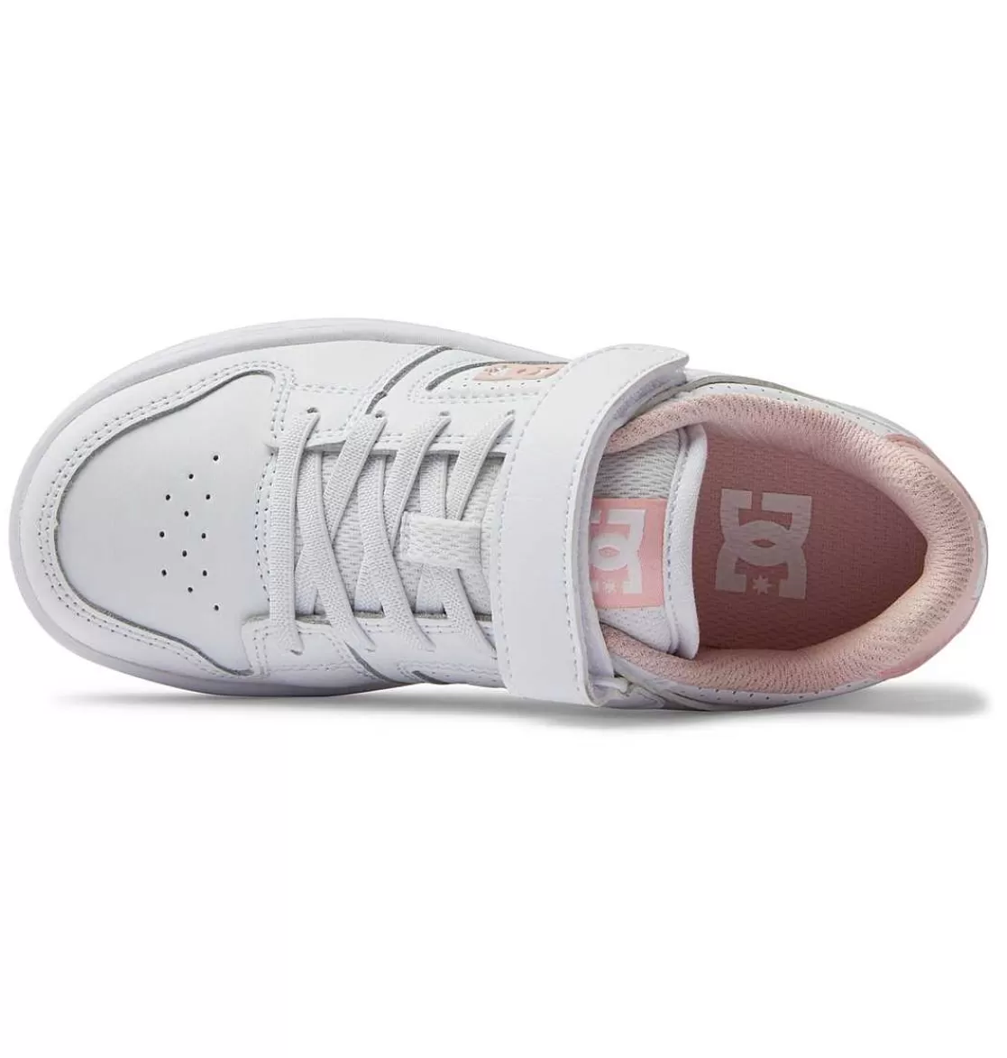 DC Shoes Kid'S Manteca 4 V Shoes White/Pink-Kids Sneakers