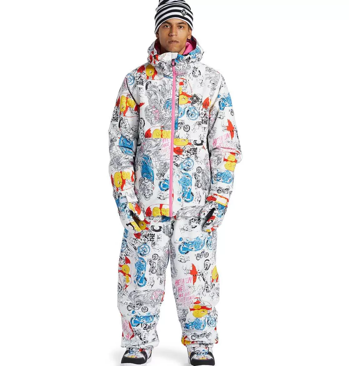 DC Shoes Men'S Andy Warhol X Basis Snow Jacket Saints And Sinners-Men'S Snow