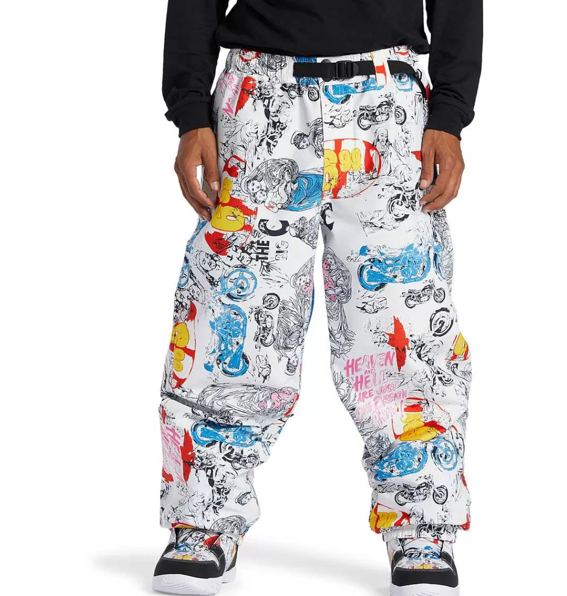 DC Shoes Men'S Andy Warhol X Primo Snow Pants Saints And Sinners-Men'S Snow