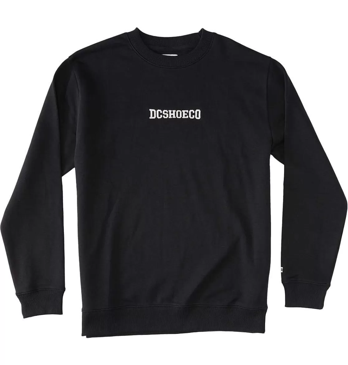 DC Shoes Men'S Baseline Sweatshirt Black-Men Hoodies & Jackets