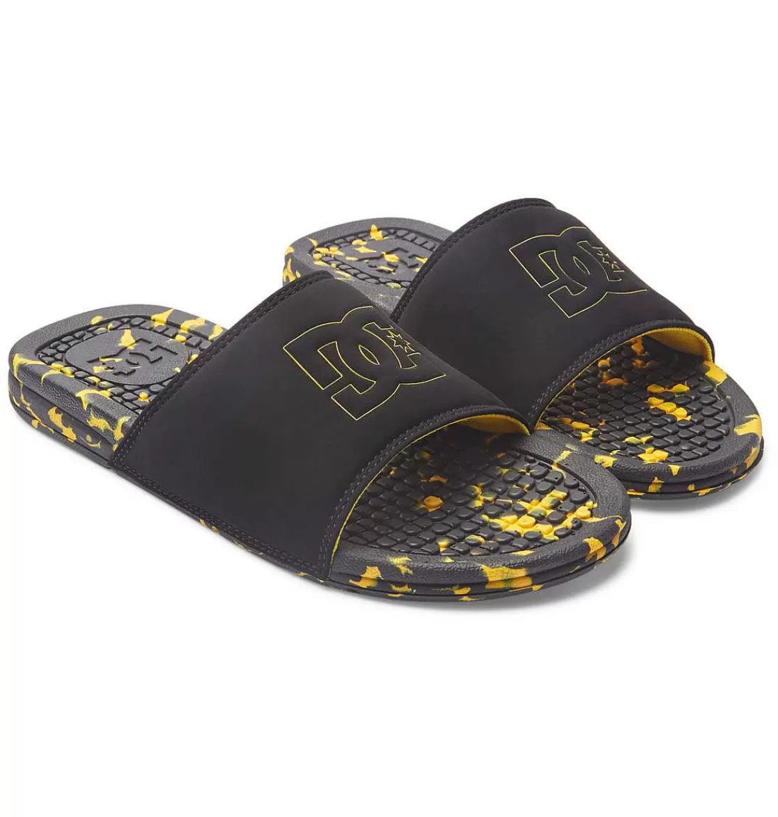 DC Shoes Men'S Bolsa Slides Black/Black/Black-Men Slides