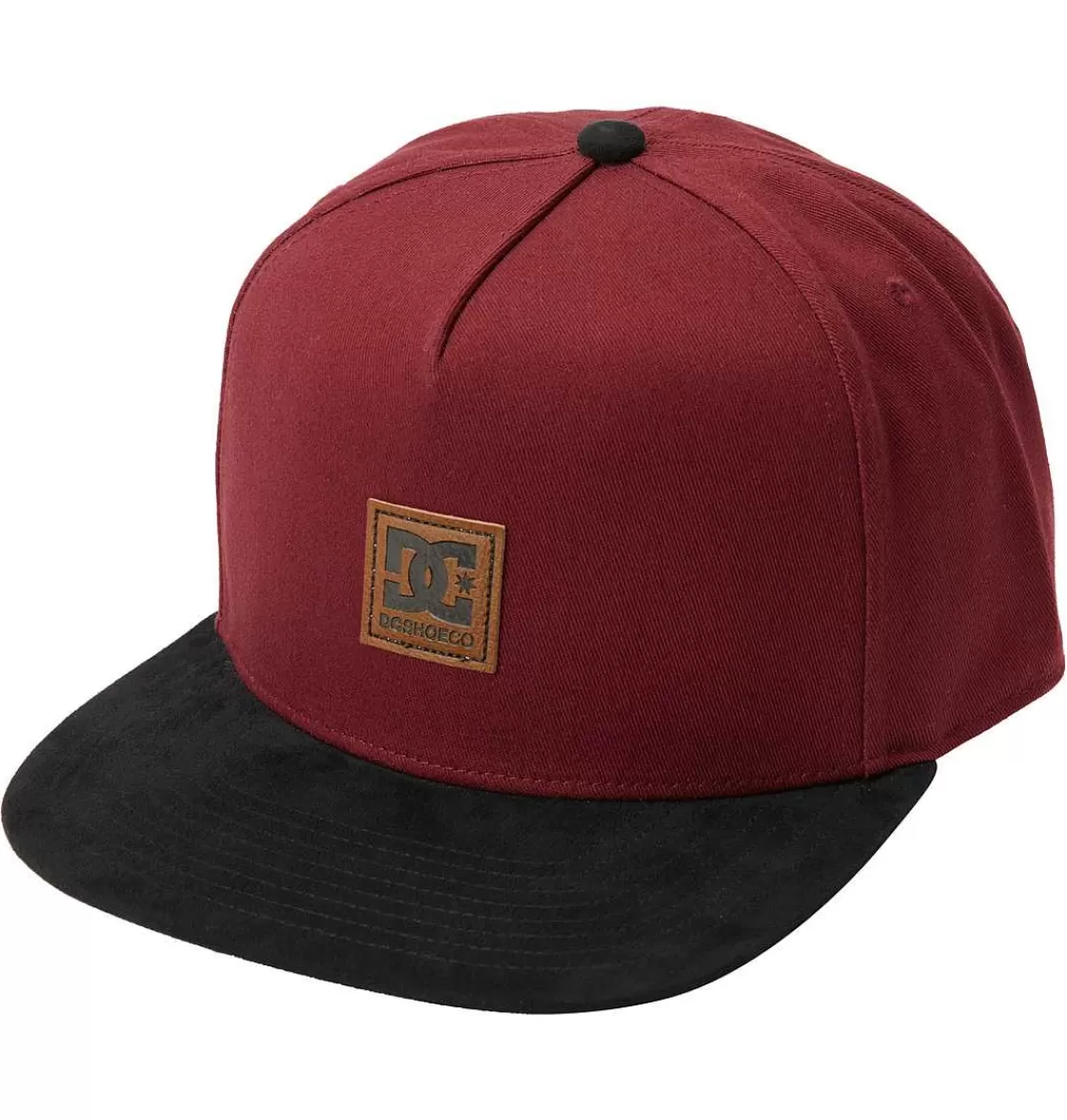 DC Shoes Men'S Brackers Snapback Hat Windsor Wine-Men Hats & Beanies