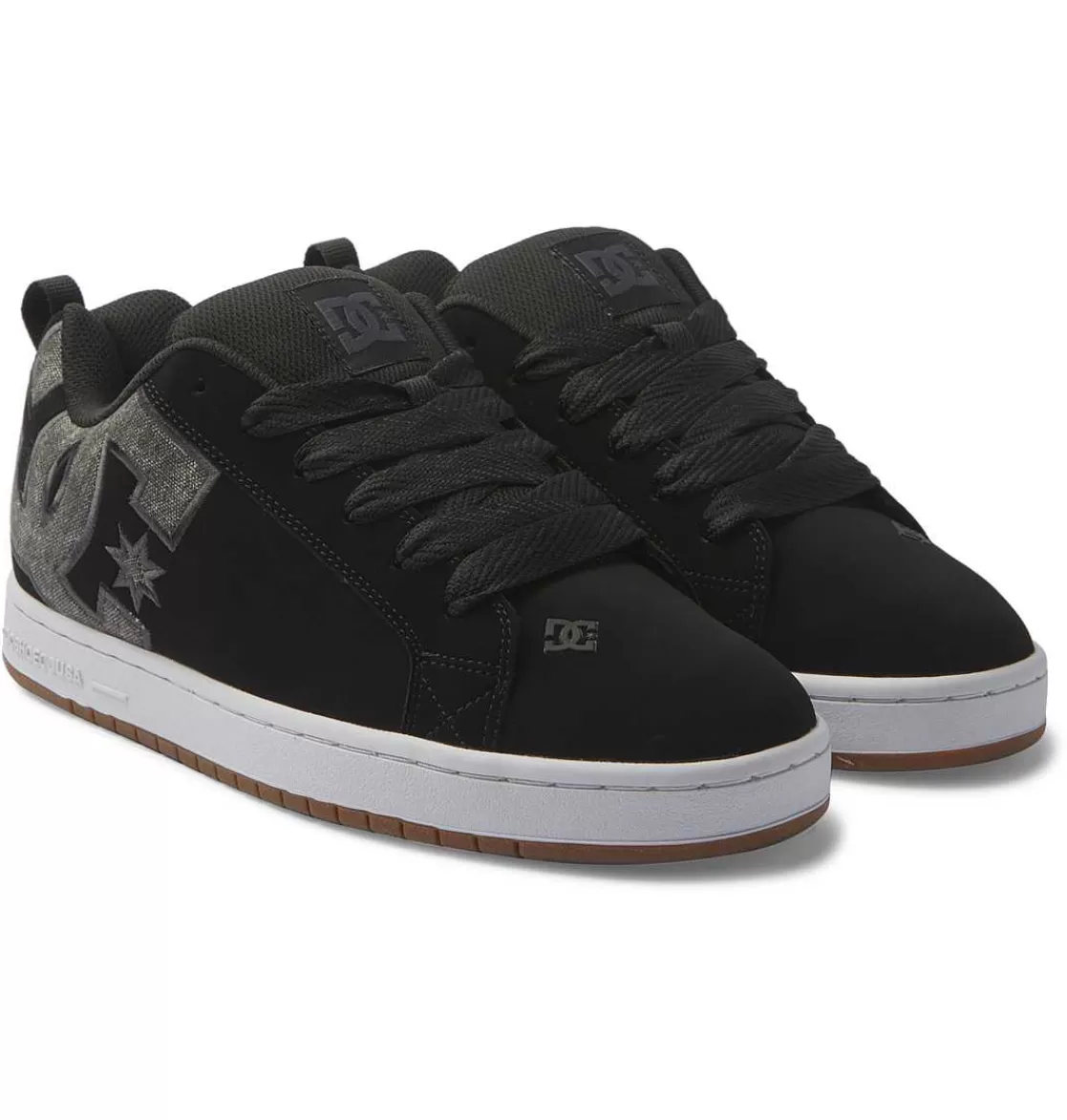 DC Shoes Men'S Court Graffik Shoes Black-Men Essentials