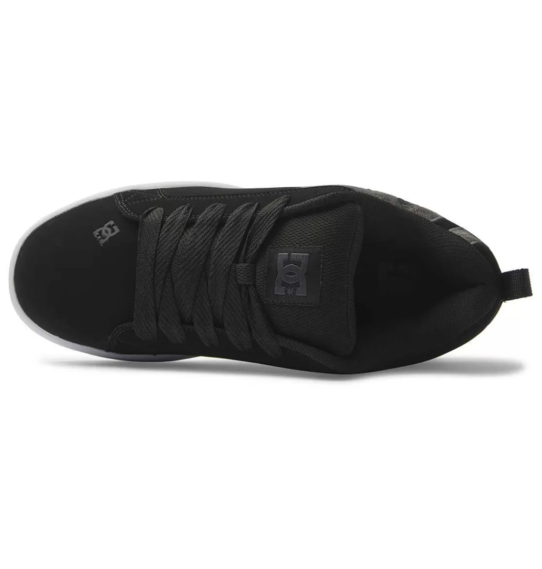 DC Shoes Men'S Court Graffik Shoes White/Black/Black-Men Essentials