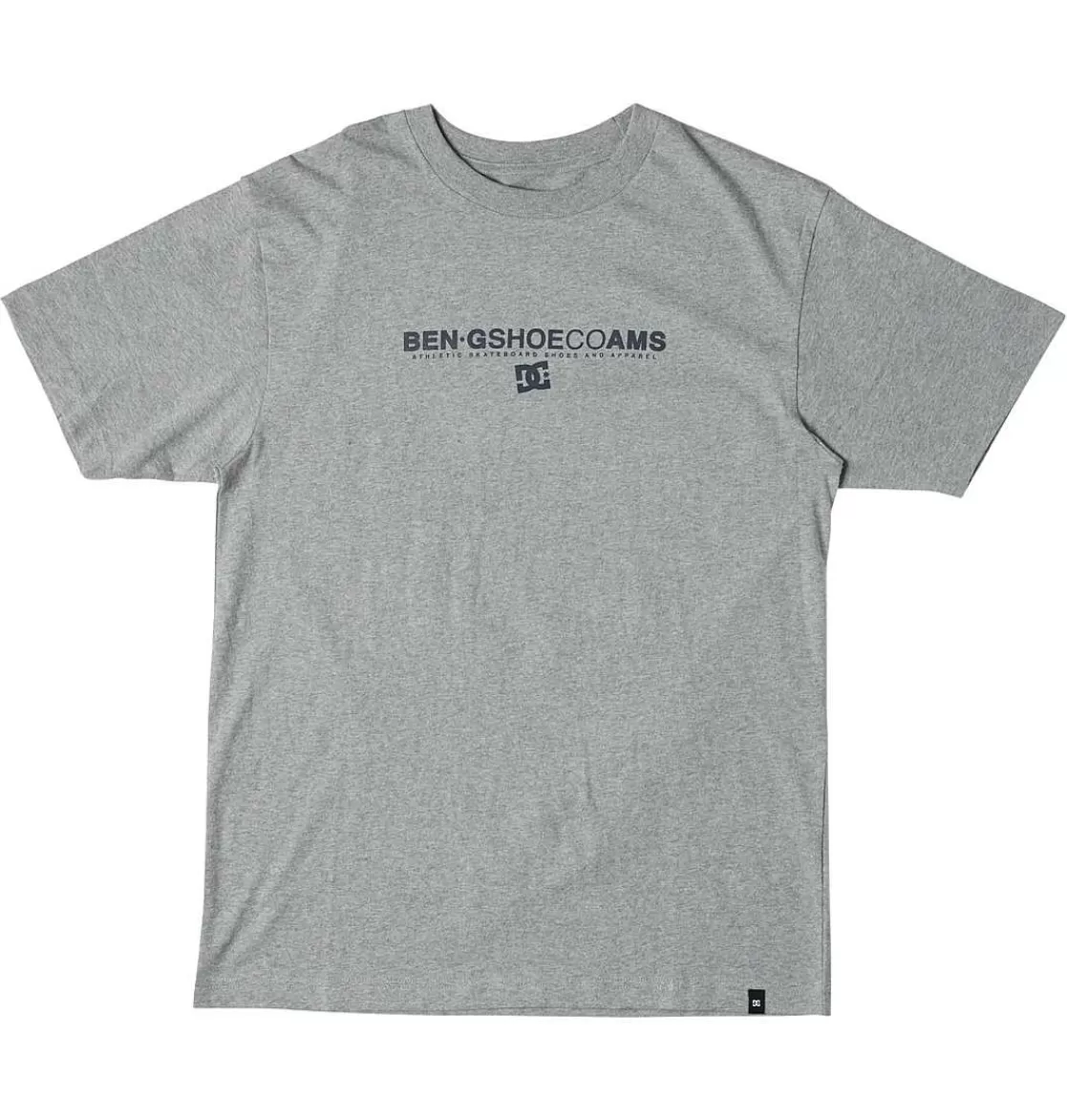 DC Shoes Men'S Dc X Ben-G Amsterdam T-Shirt Heather Grey-Men T-Shirts