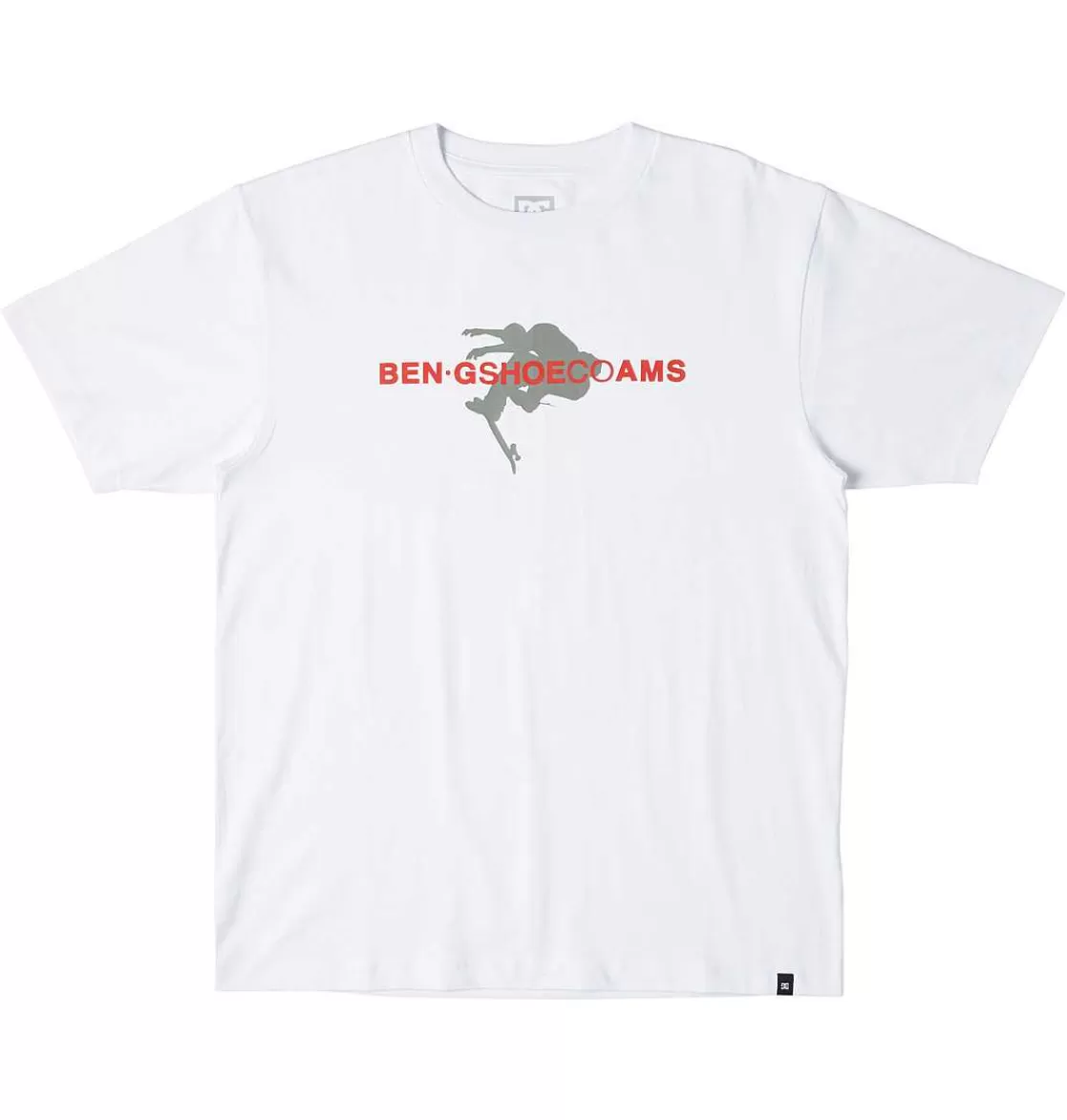 DC Shoes Men'S Dc X Ben-G Tre Flip T-Shirt White-Men T-Shirts