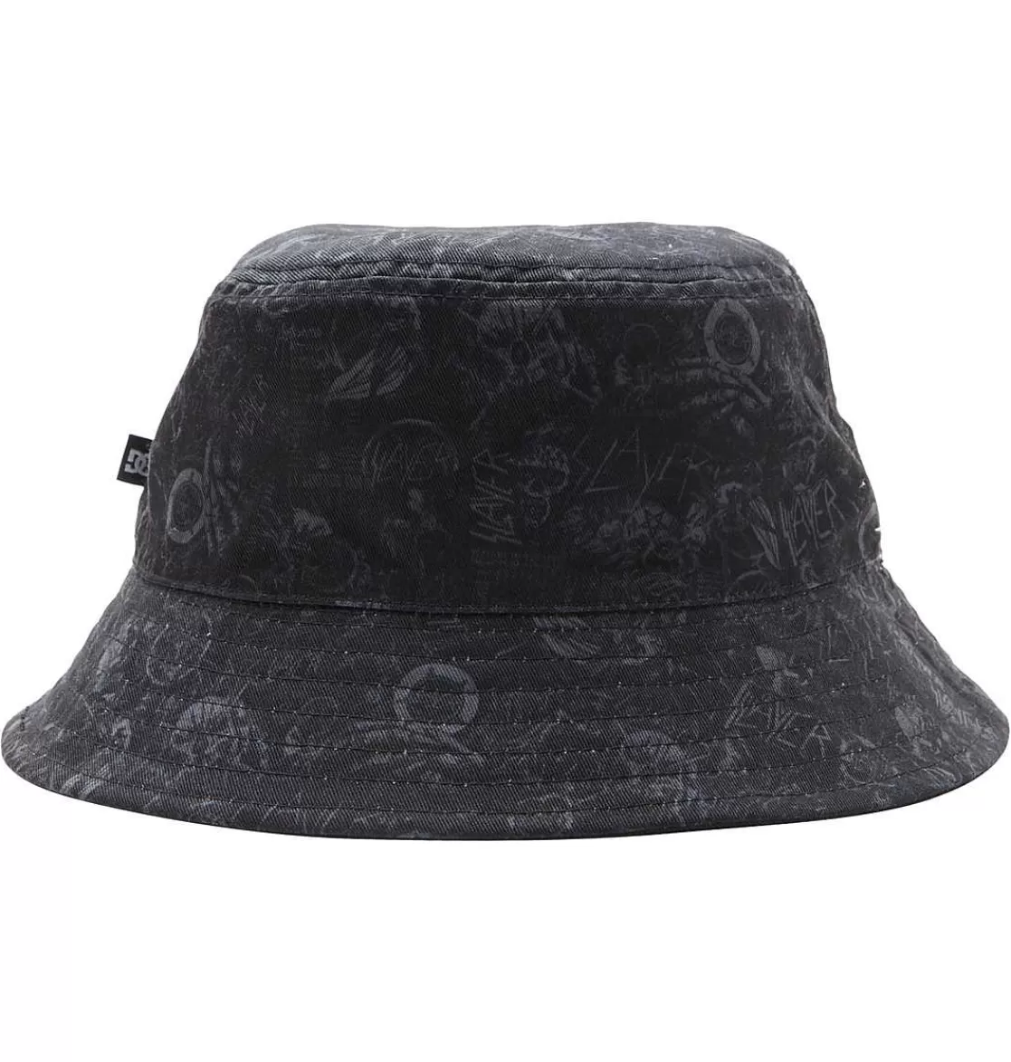 DC Shoes Men'S Dc X Slayer Reversible Bucket Hat Black-Men Hats & Beanies