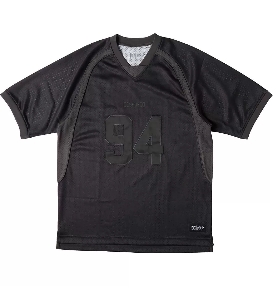 DC Shoes Men'S Dc X Slayer Soccer Jersey Black-Men T-Shirts