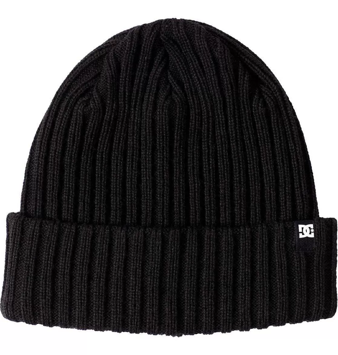 DC Shoes Men'S Fish N Destroy 2 Cuffed Beanie Black-Men Hats & Beanies