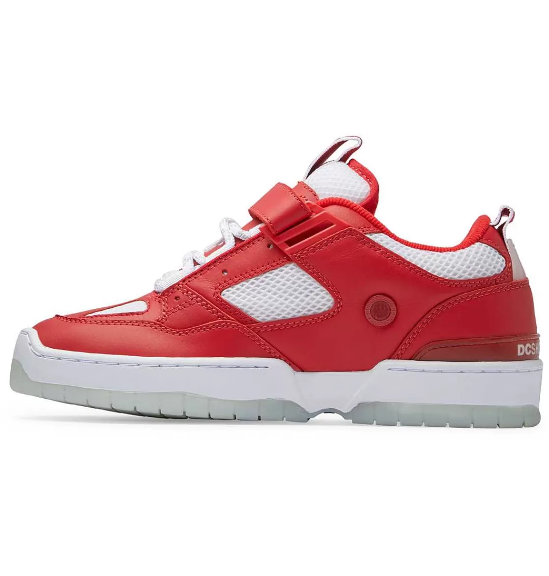 DC Shoes Men'S Js 1 Shanahan Pro Skate Shoes Red/White-Men Skate