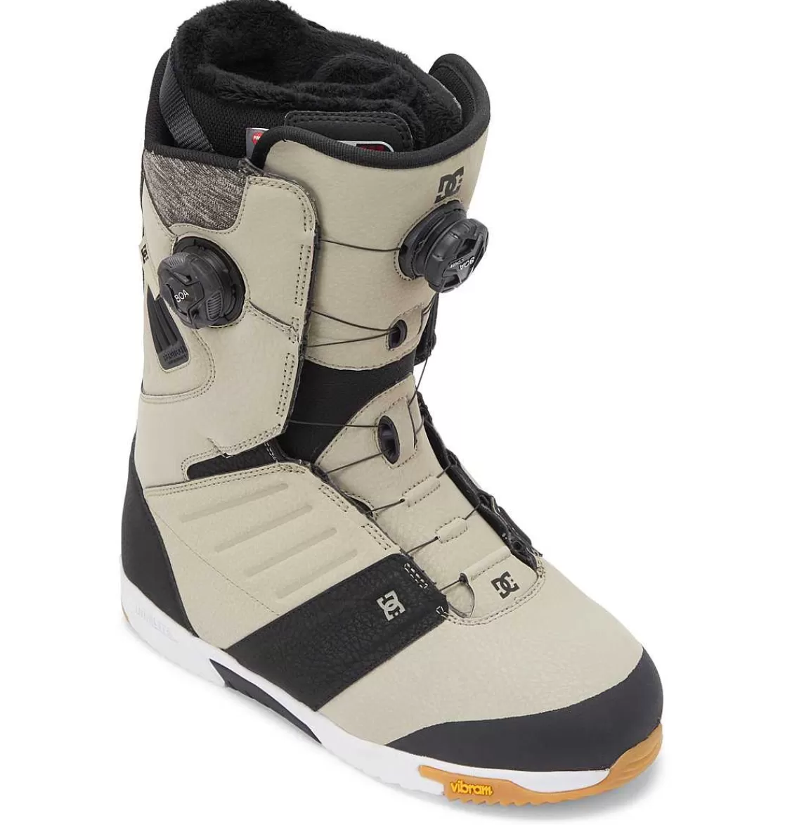 DC Shoes Men'S Judge Boa® Snowboard Boots Black/White-Men'S Snow