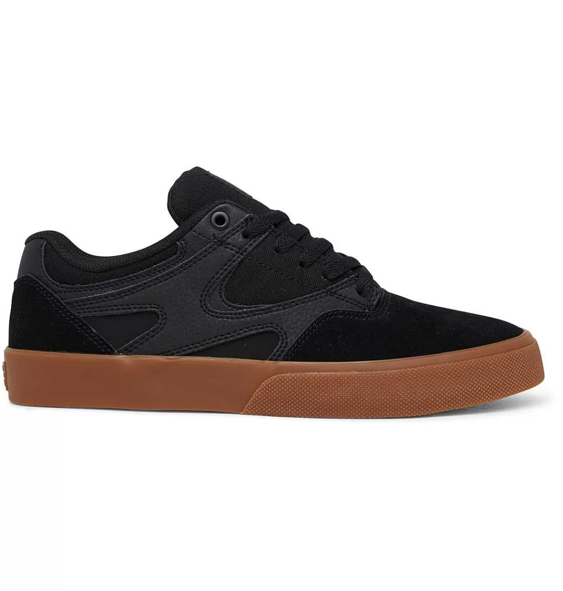 DC Shoes Men'S Kalis Vulc Shoes Black/Black/Gum-Men Skate