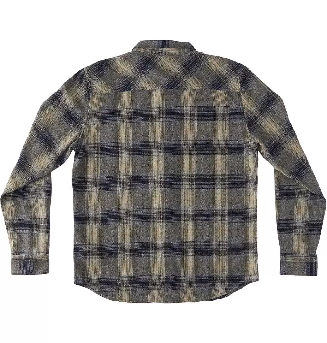 DC Shoes Men'S Marshal Flannel Long Sleeve Shirt Capers/ Plaza Toupe Plaid-Men Shirts & Flannels