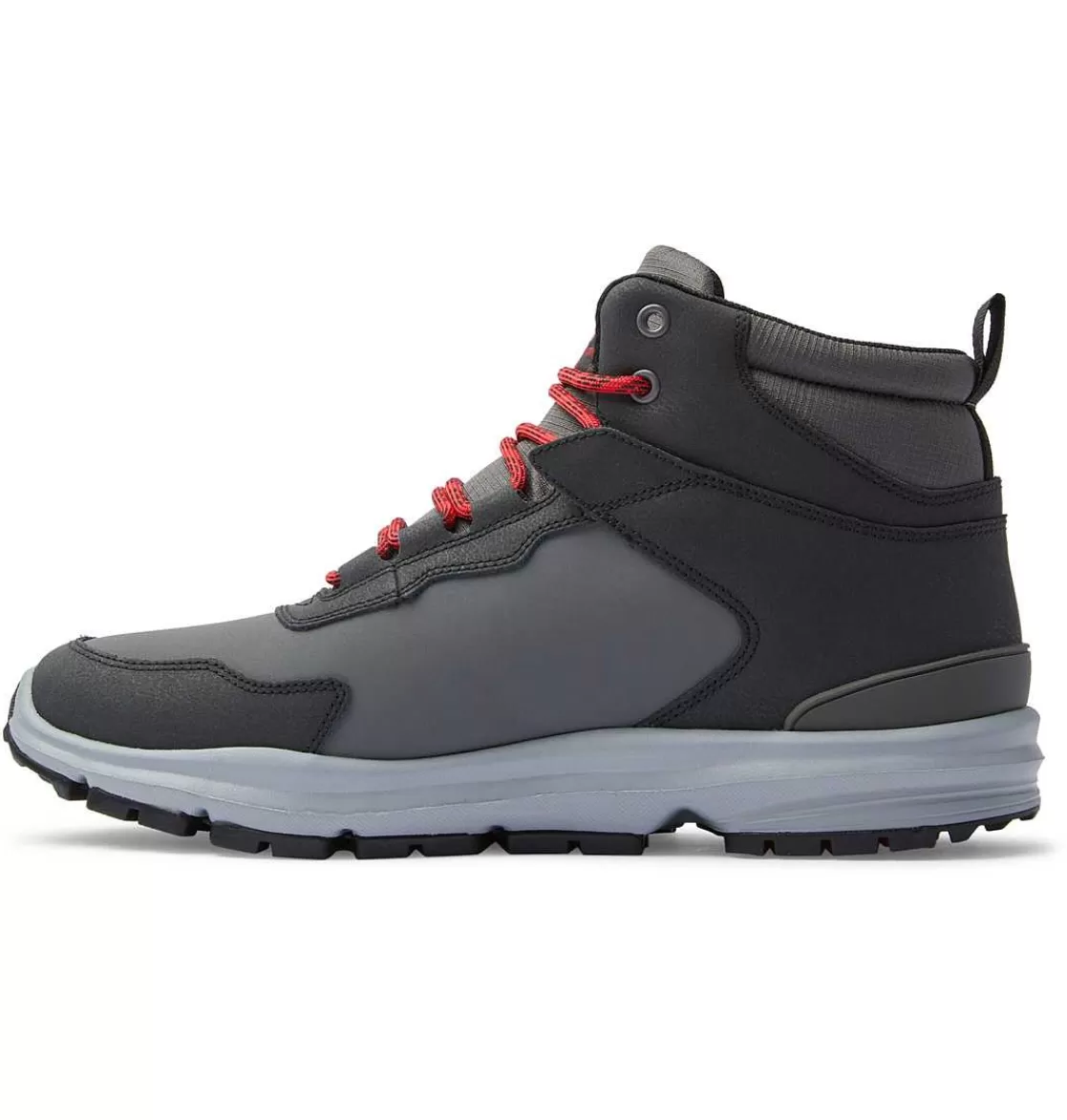 DC Shoes Men'S Mutiny Boots Grey/Black/Red-Men Winter Boots