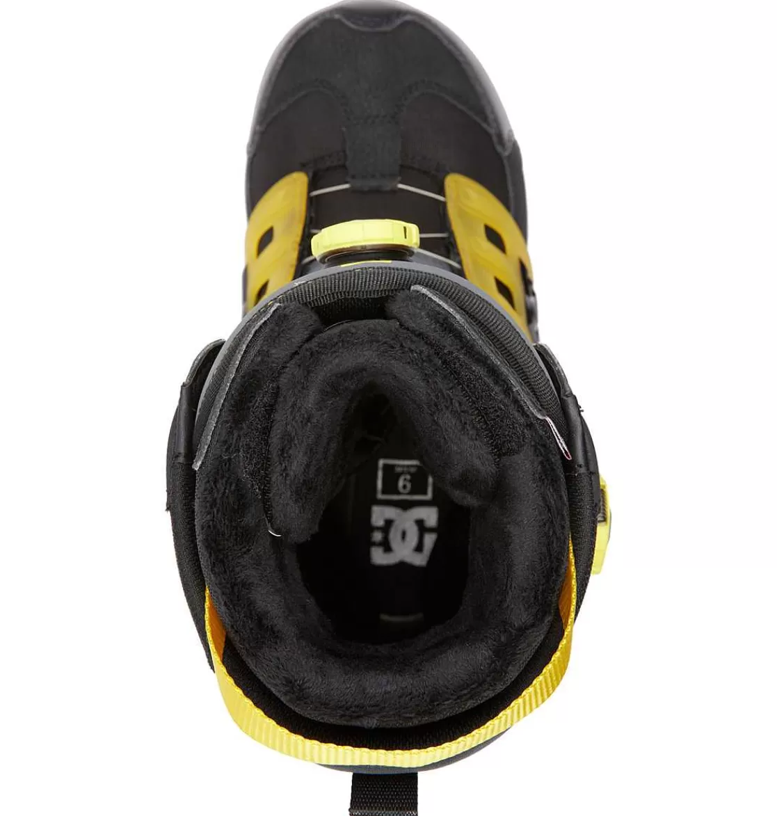 DC Shoes Men'S Phantom Boa® Snowboard Boots Black/Yellow-Men'S Snow