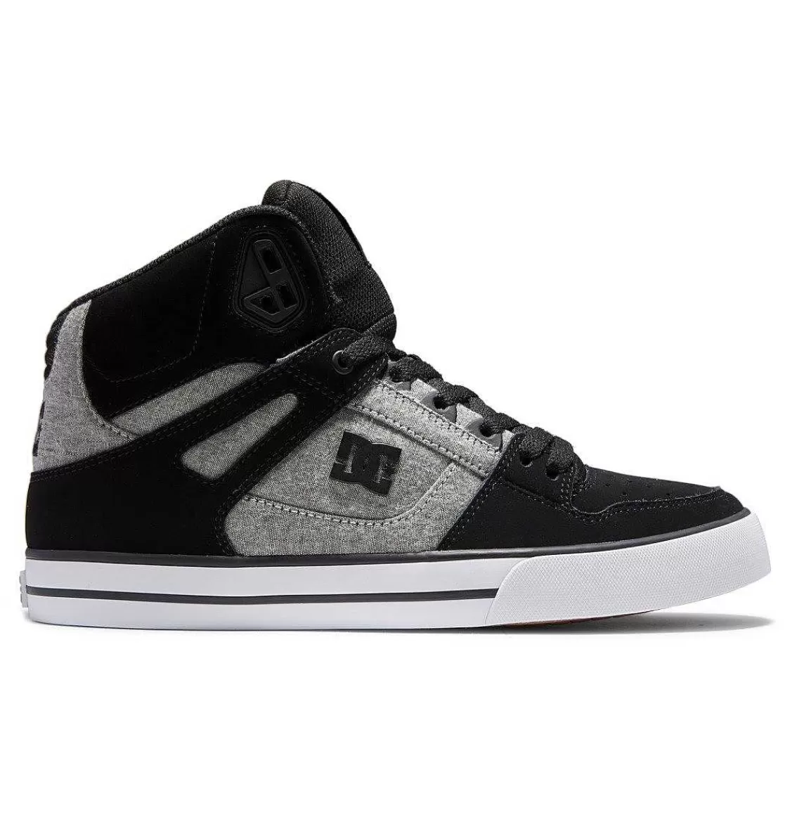 DC Shoes Men'S Pure High-Top Shoes Black/Gum-Men Sneakers