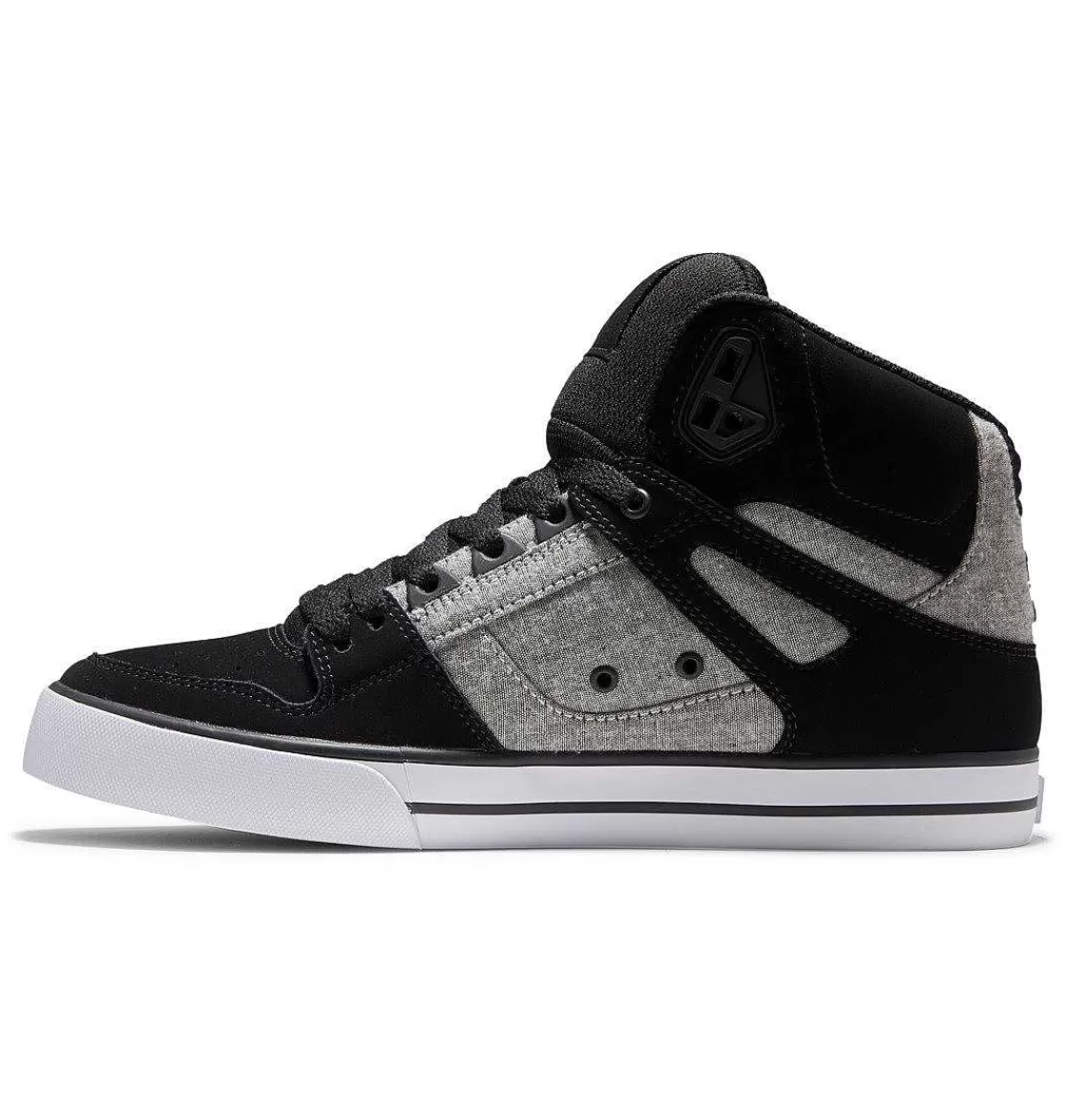 DC Shoes Men'S Pure High-Top Shoes Black/Gum-Men Sneakers