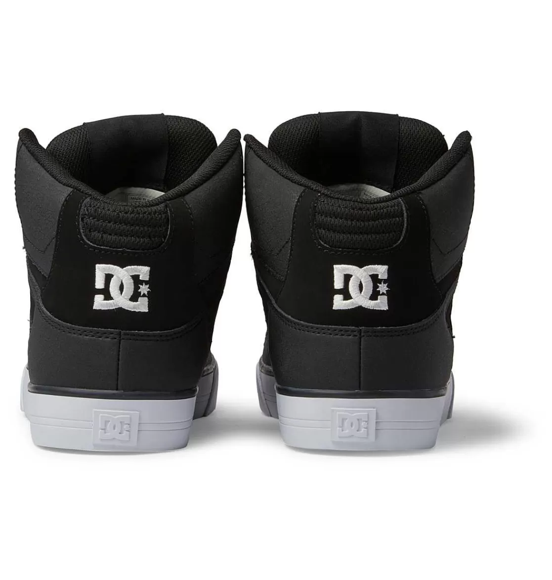 DC Shoes Men'S Pure High-Top Shoes Black/Black/White-Men Essentials