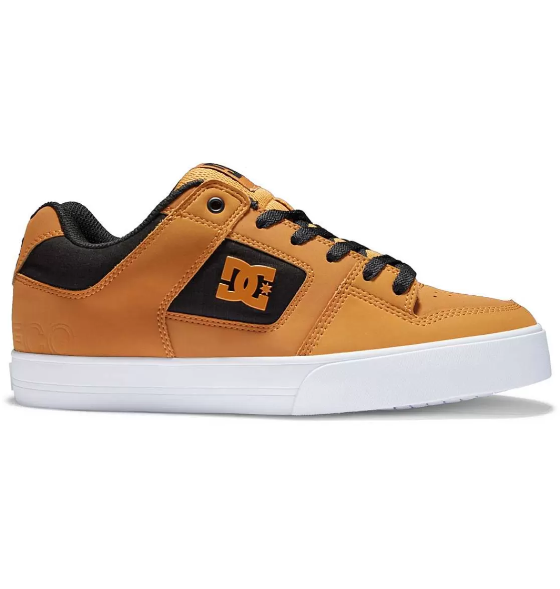 DC Shoes Men'S Pure Shoes Black/Black/White-Men Sneakers