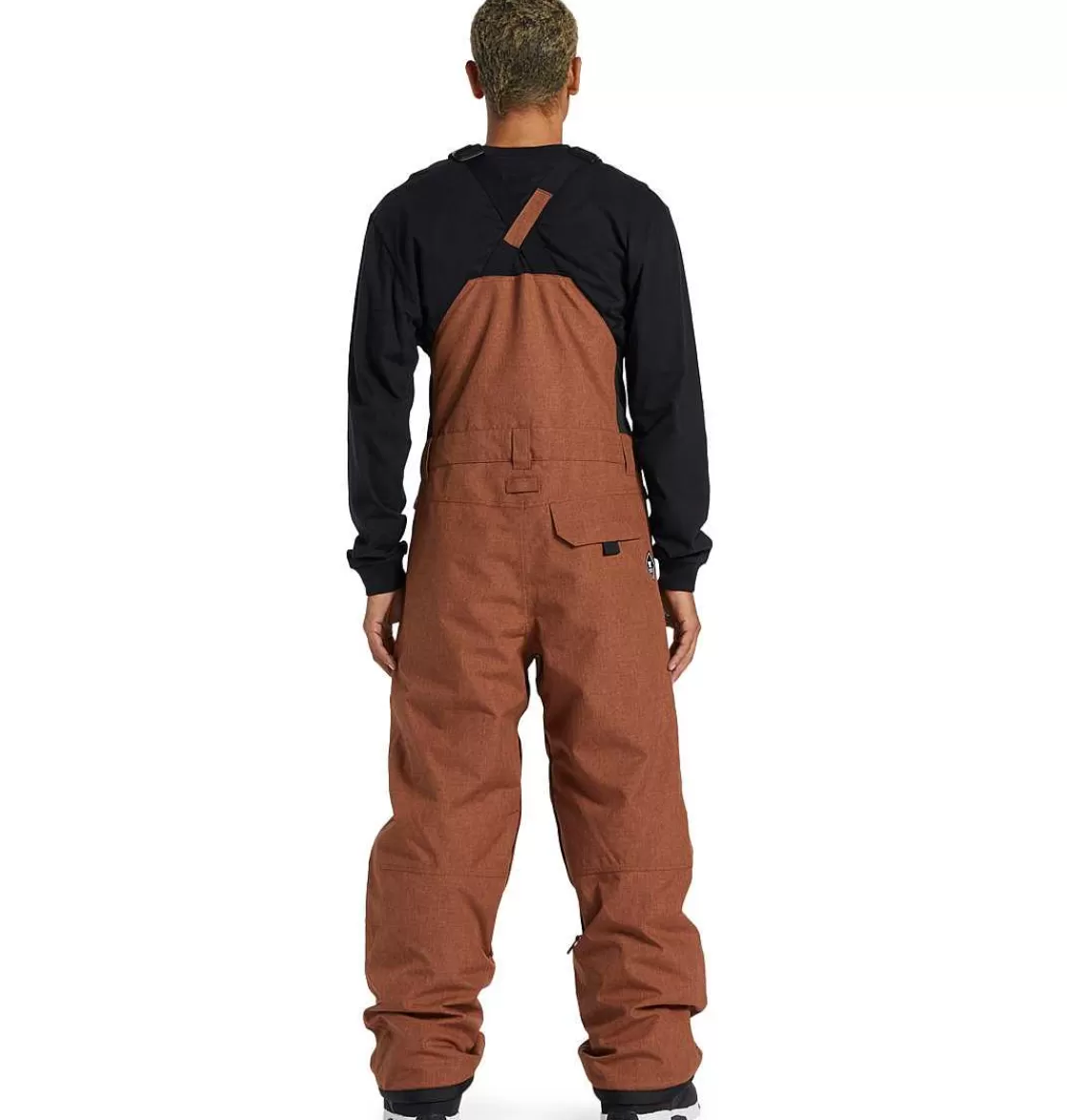 DC Shoes Men'S Shadow Technical Snow Bib Pants Auburn-Men'S Snow