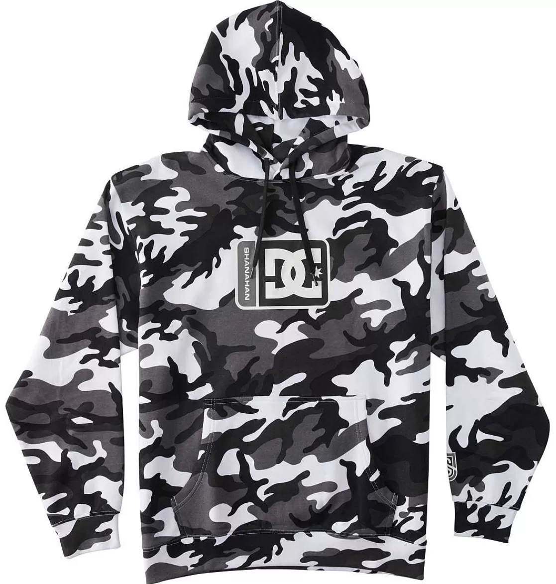 DC Shoes Men'S Shanahan Hoodie Snow Camo-Men Hoodies & Jackets