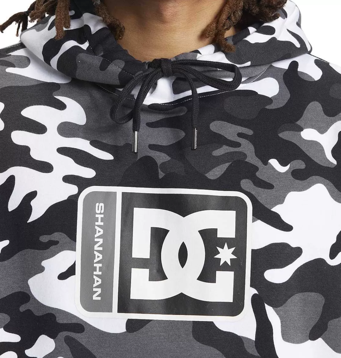 DC Shoes Men'S Shanahan Hoodie Snow Camo-Men Hoodies & Jackets