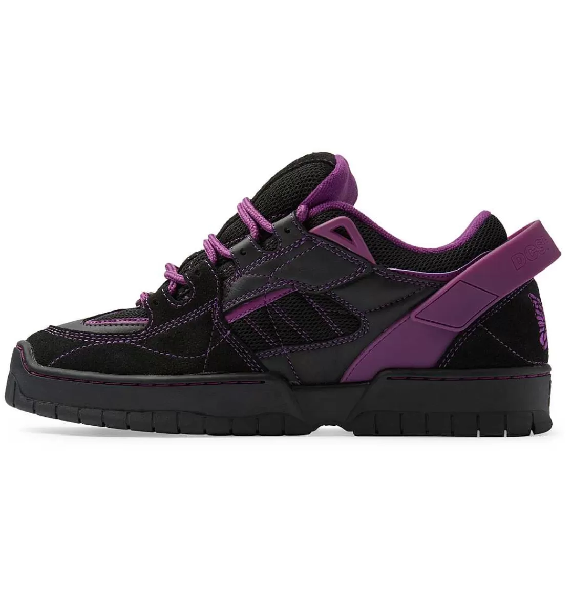 DC Shoes Men'S Spectre Needles Shoes Black/Purple-Men Sneakers