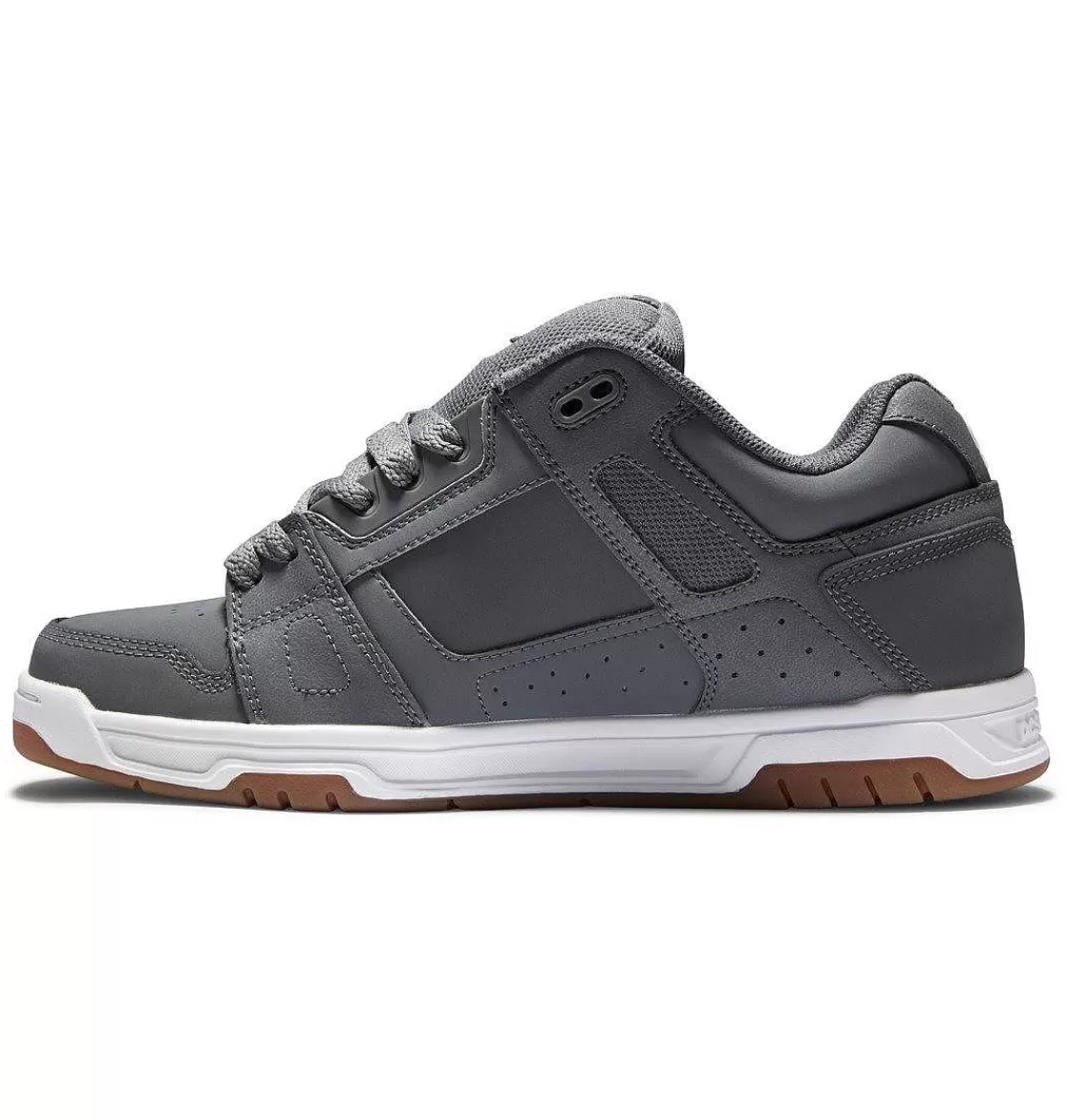 DC Shoes Men'S Stag Shoes Black/Grey/Red-Men Essentials