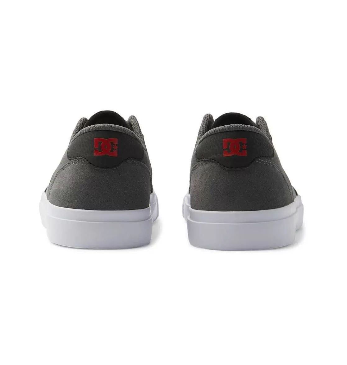 DC Shoes Men'S Teknic Shoes Grey/Black/Red-Men Sneakers