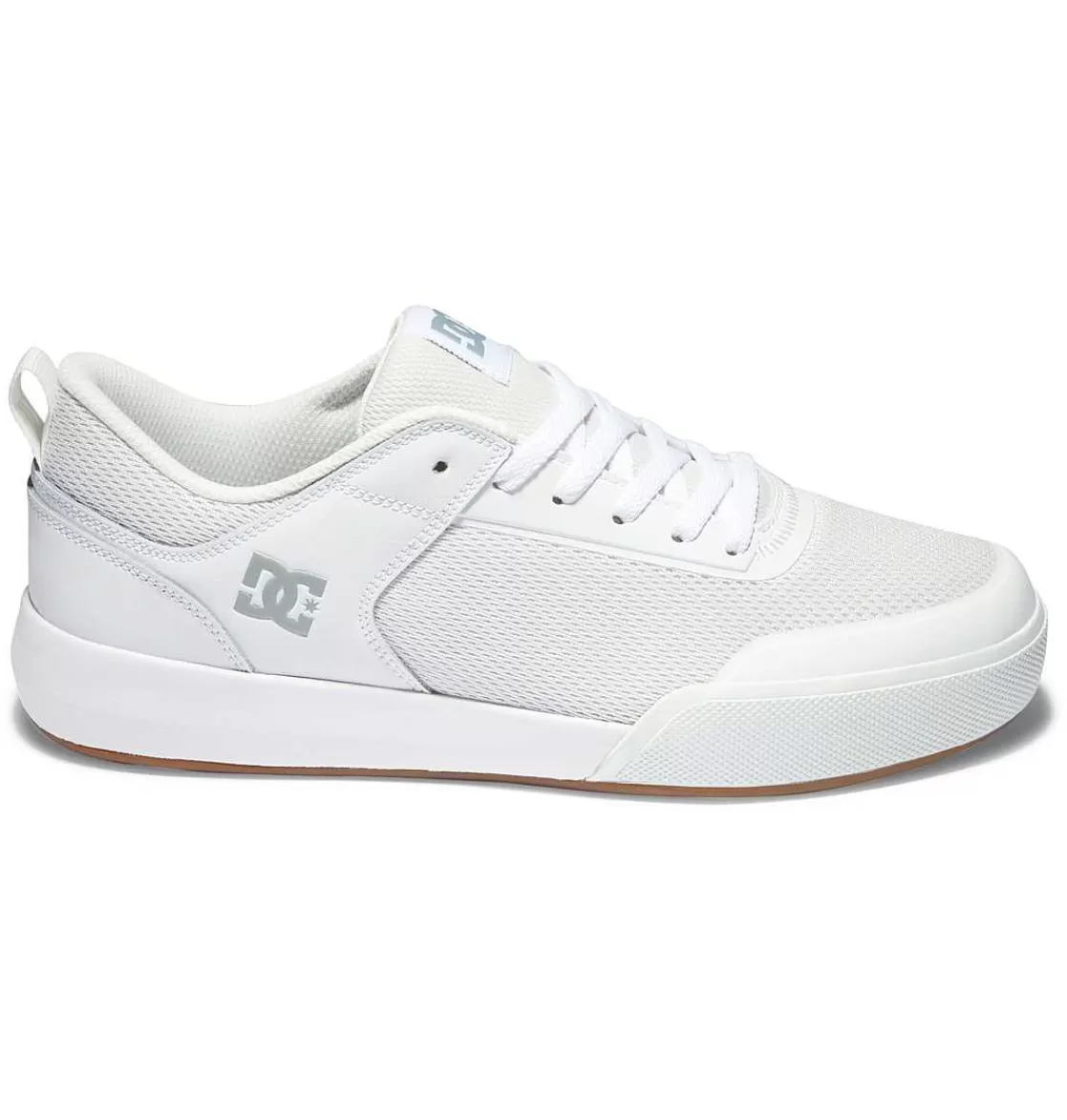 DC Shoes Men'S Transit Shoes White/Gum-Men Essentials