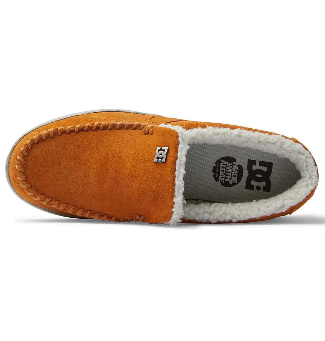 DC Shoes Men'S Villain 2 Slip-On Shoes Wheat/Turkish Coffee-Men Sneakers