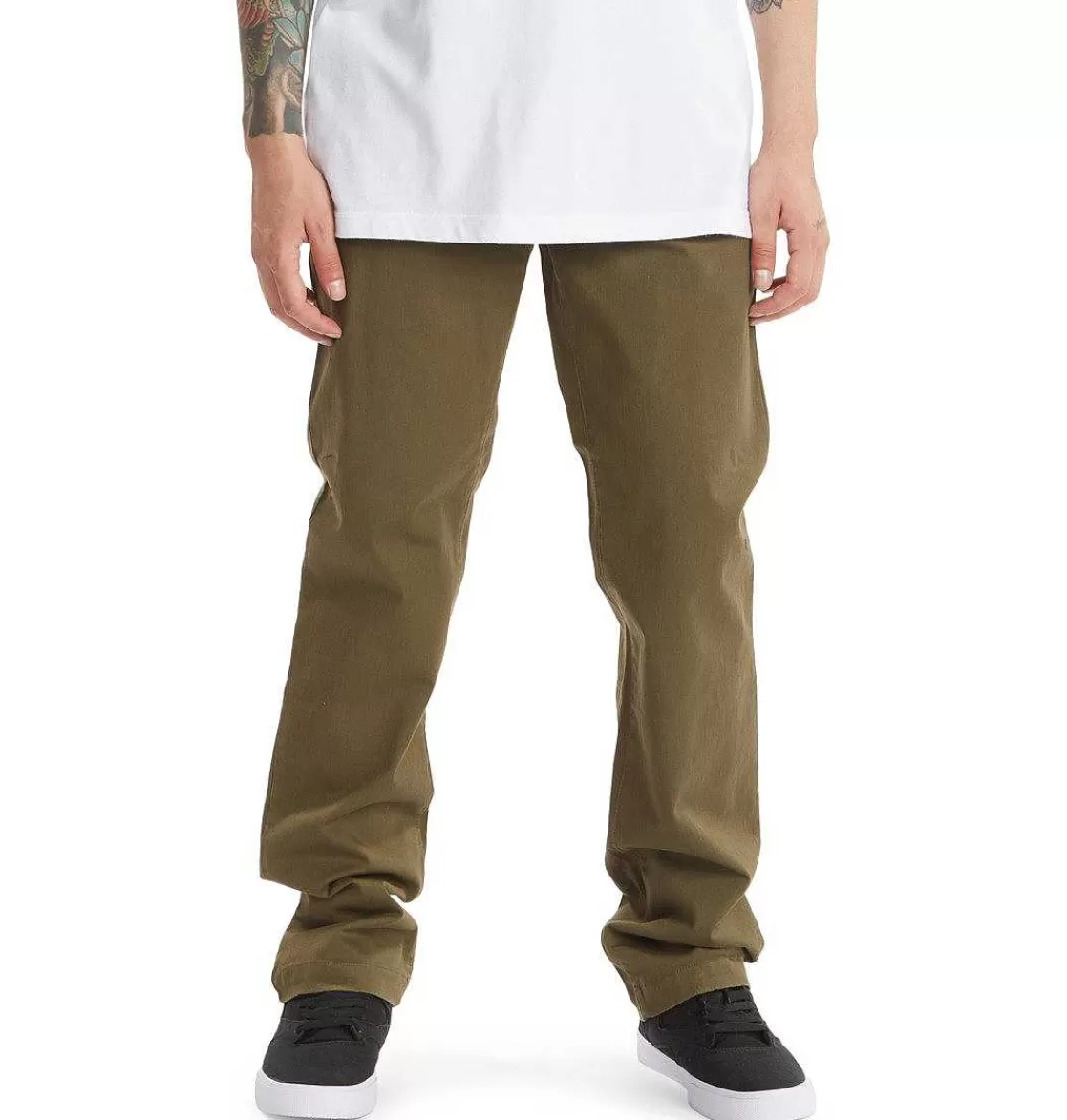 DC Shoes Men'S Worker Chino Pants Black-Men Pants & Shorts