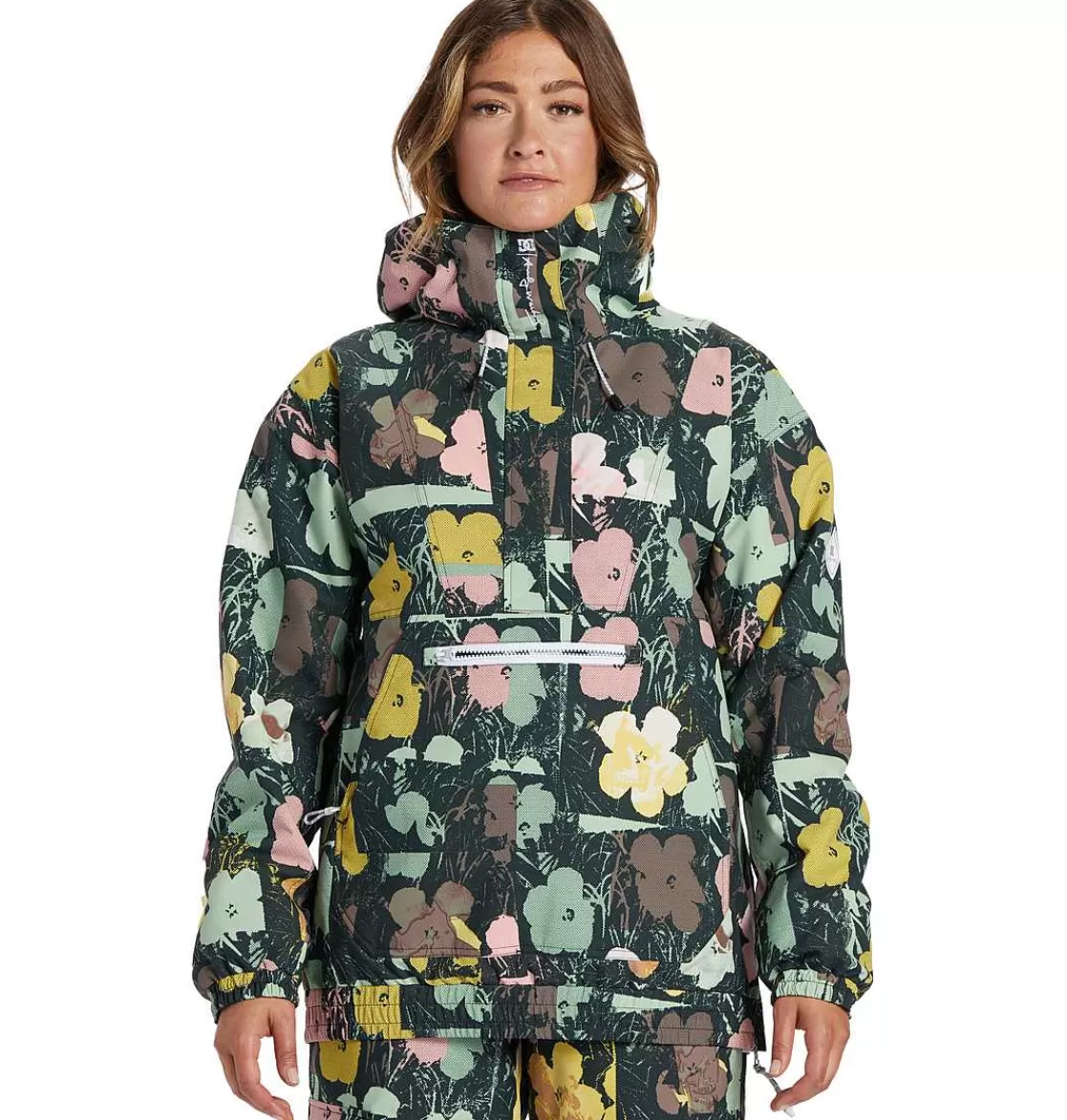 DC Shoes Women'S Andy Warhol X Chalet Anorak In Bloom-Women'S Snow