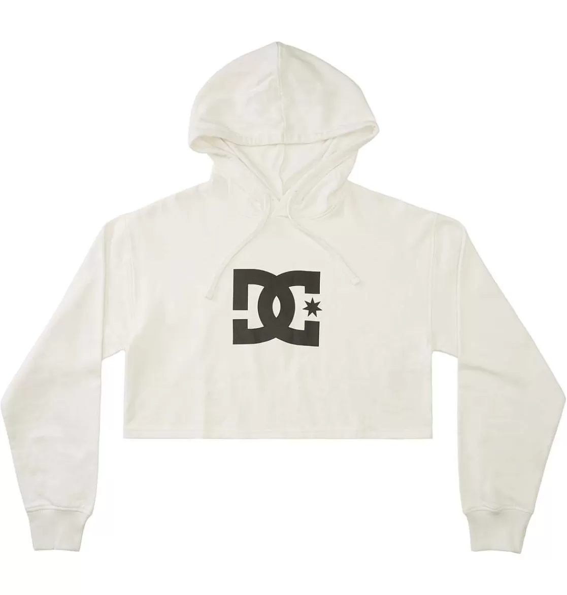 DC Shoes Women'S Dc Cropped Hoodie 2 Black-Women T-Shirts, Hoodies & Jackets