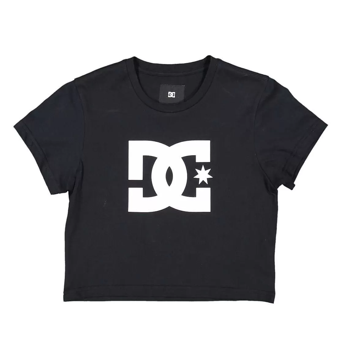 DC Shoes Women'S Dc Star Cropped T-Shirt Black-Women T-Shirts, Hoodies & Jackets