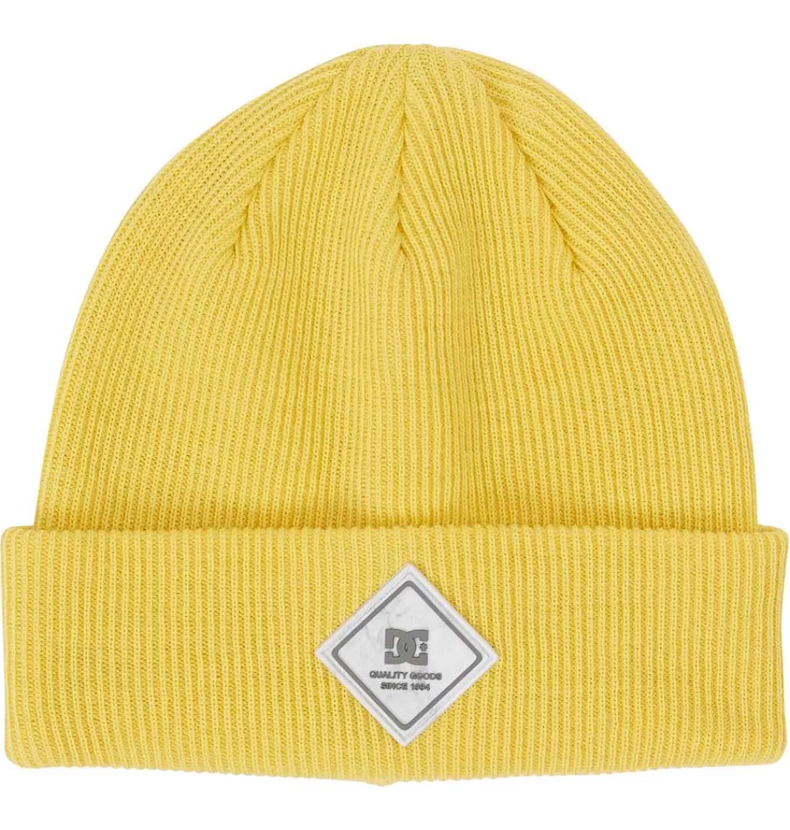 DC Shoes Women'S Label Beanie Cream Gold-Women'S Snow