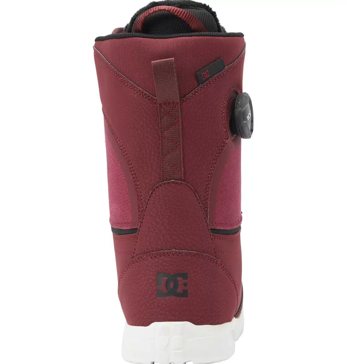 DC Shoes Women'S Lotus Boa® Snowboard Boots Wine/Black-Women'S Snow