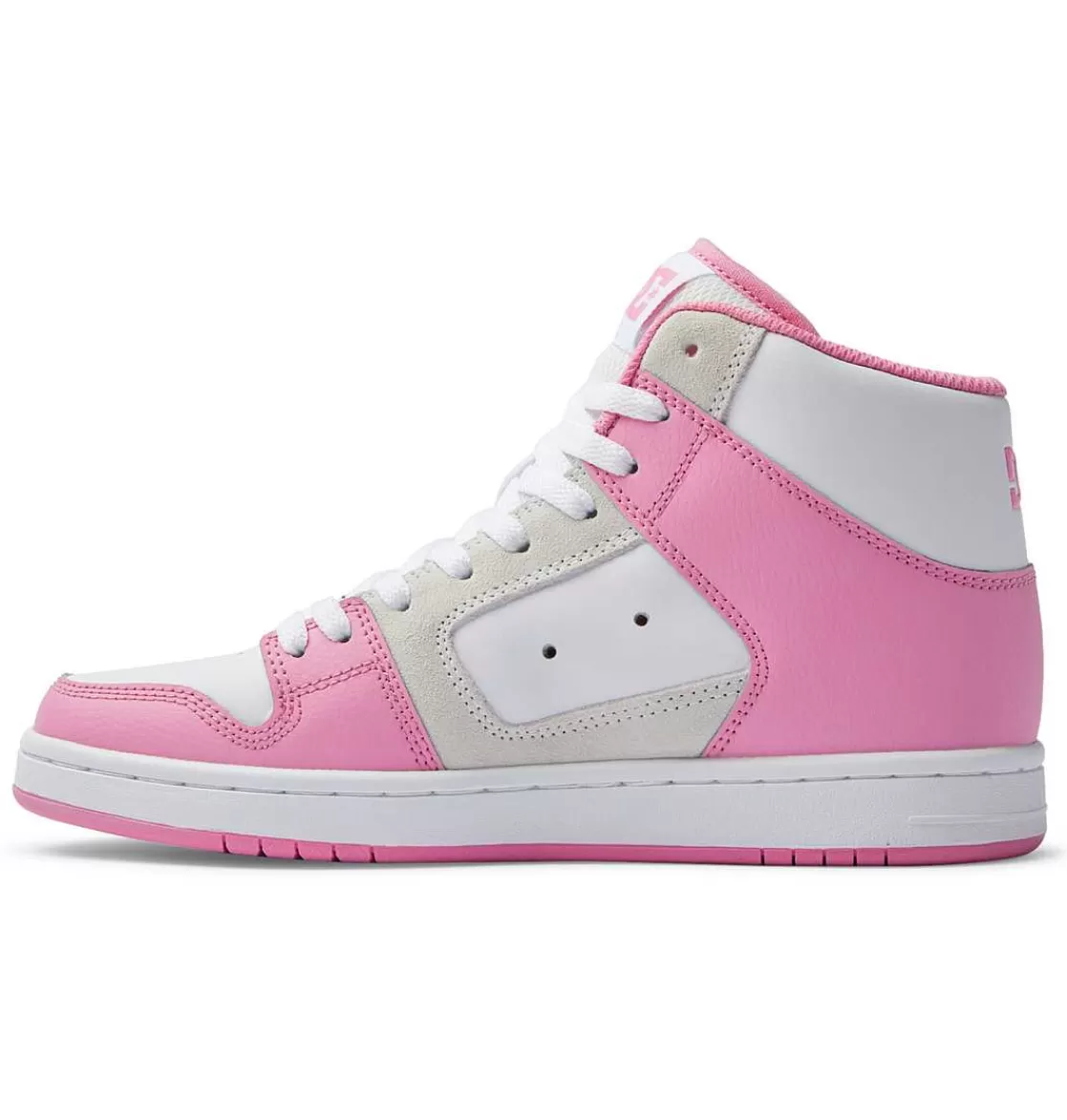 DC Shoes Women'S Manteca 4 Hi High-Top Shoes Black/White/Pink-Women Sneakers