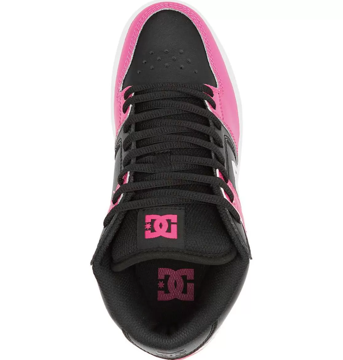 DC Shoes Women'S Manteca 4 Mid Mid-Top Shoes Black/Pink-Women Sneakers